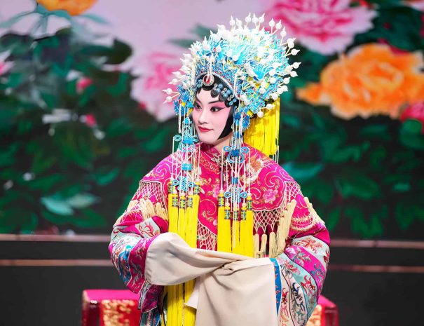 Peking Opera show with traditional face painting at Liyuan Theater Beijing