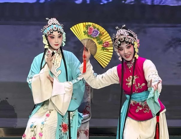 Peking Opera show with traditional face painting at Liyuan Theater Beijing