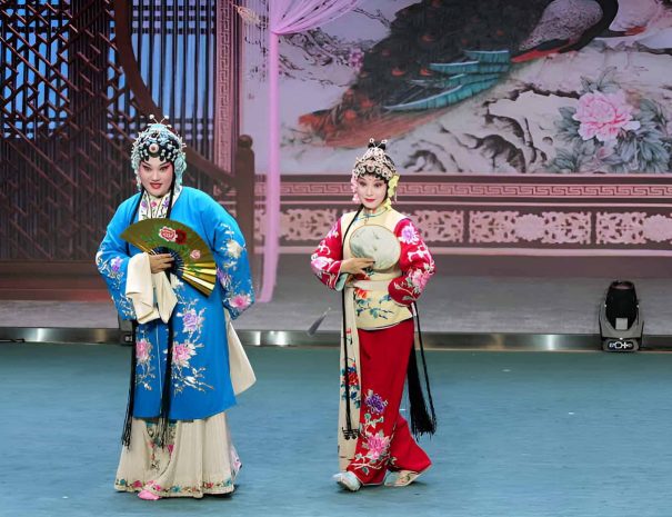 Peking Opera show with traditional face painting at Liyuan Theater Beijing